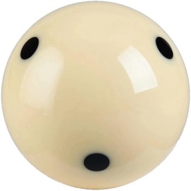 Southern Rec Supply Black Dot Pro Measle Regulation Training Tournament Cue Ball 2.25 2-1/4 in. 6 oz