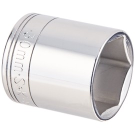 SK Professional Tools 48230 1/2 in. Drive 6-Point Metric Standard Chrome Socket – 30 mm, Cold Forged Steel Socket with SuperKrome Finish, Made in USA