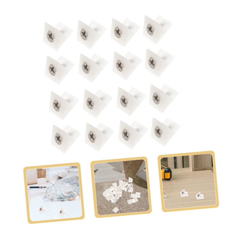 Mipcase 200pcs Furniture Reinforcement Wedges for Sagging Drawer Bottoms Durable