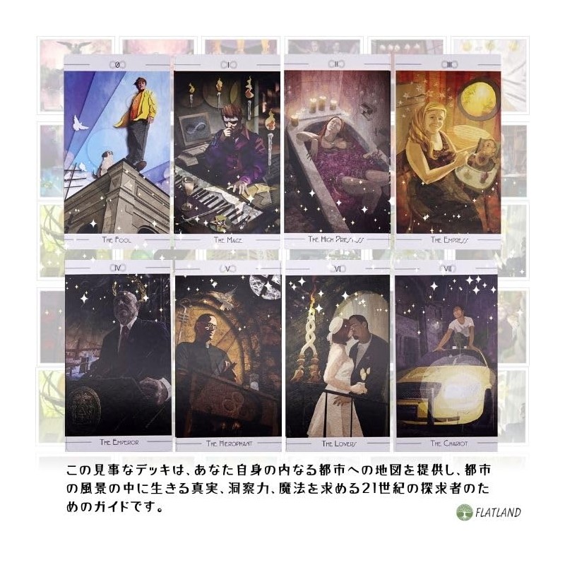 Urban Tarot The Urban Tarot Divination with Japanese Manual (English