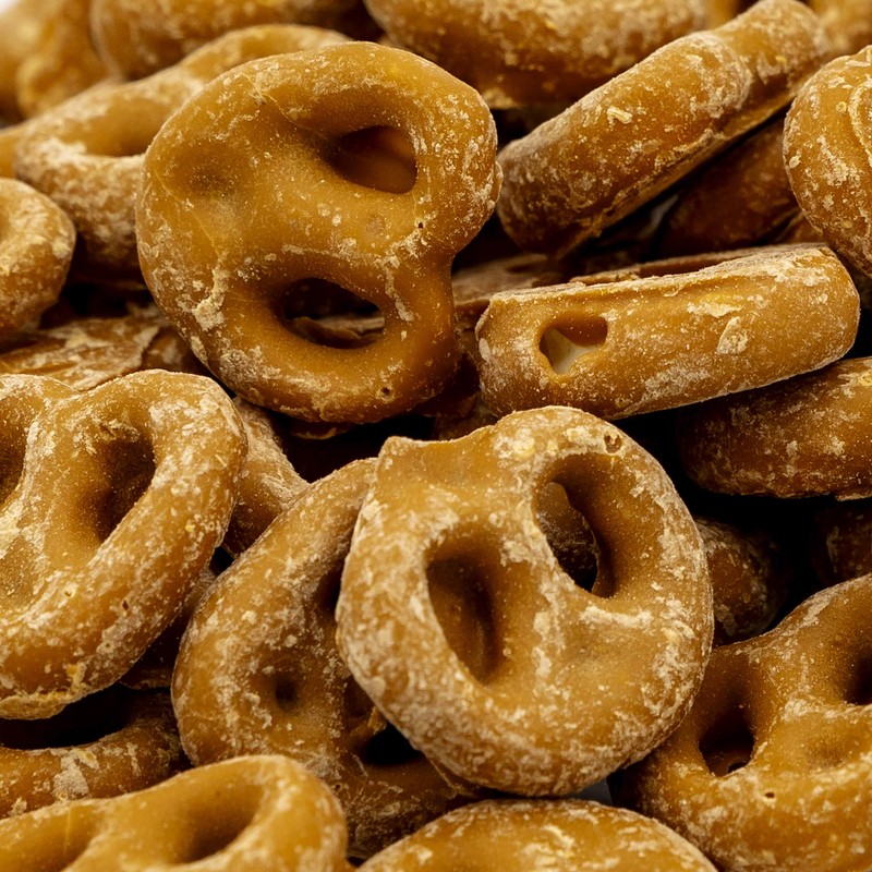 Micro Salted Caramel Pretzels, Bulk (1 lb. Resealable Zip Lock