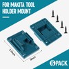 6Packs Tool Holders Tool Support for Makita 18V Drill Mount