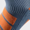 SIROKO - Aoraki Slide Snow Socks, Grey / mandarin