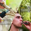 POXIMO EDC Multitool 5-In-1 Tactical Survival Gear with Flashlight, Lighter(No