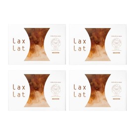 アプロド Laxlat ラクスラット (ダイエットコーヒー/痩せるコーヒー) 置き換え ダイエット サポート 食物繊維 乳酸菌 GABA (1箱 2g×15包入 / 粉末タイプ) ラクスラッド ラスクラット ラスクラッド (4箱, コーヒー)