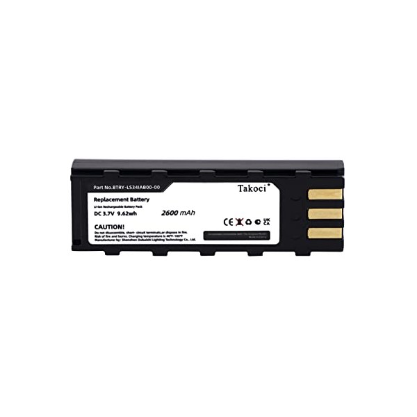 2200mAh Rechargeable BTRY-LS34IAB00-00 21-62606-01 Battery for Symbol LS3478 DS3478 LS3578