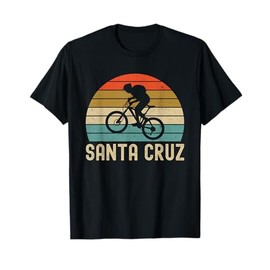 Santa Cruz CA Mountain Bike Vintage Retro Souvenirs T-Shirt