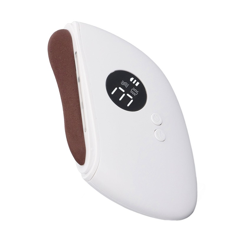 Electric Gua Sha Facial Tool 3 Heating Levels Vibration Anti