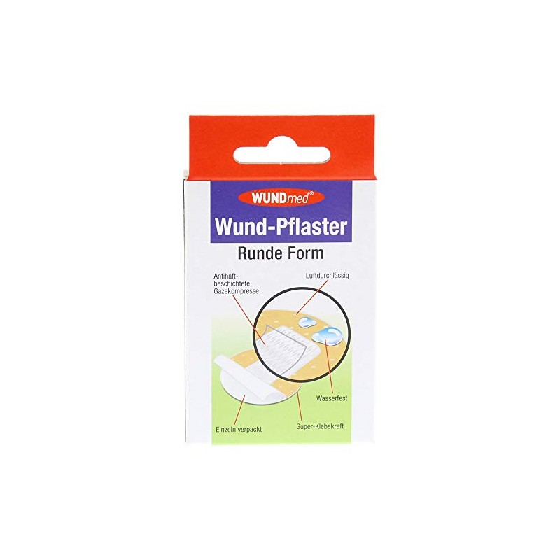 Wound Plaster 2.5 cm 20 Pieces
