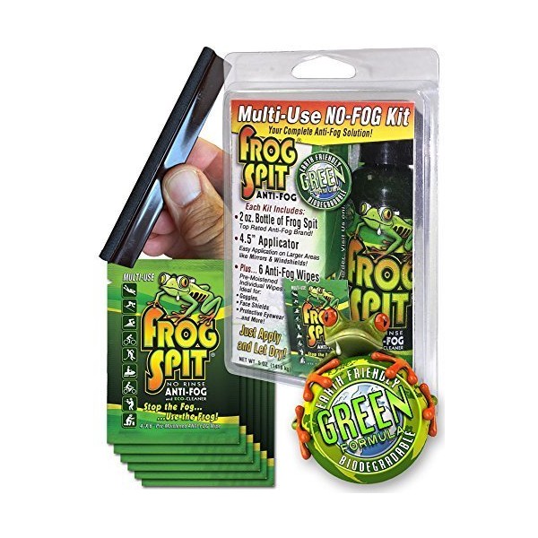 Frog Spit Anti-Fog NO FOG Combo Pack