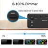 Welgo 7.5 Inches Big Number Alarm Clock for Seniors &