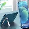 ThFmlva 2-Pack Ultra-Thin Alloy Phone Kickstand - Adjustable, Foldable &