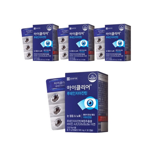 iClear Chong Kun Dang Health iClear Lutein Zeaxanthin 30 capsules