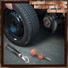 2 Pieces Tire Patches Tools, Tire Patch Roller and Tire