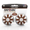 Rayovac Proline Advance Hearing Aid Batteries, Size 312 (96 count)