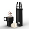 Healter 600ml Insulated Flask for Hot Drinks, Coffee Flask with