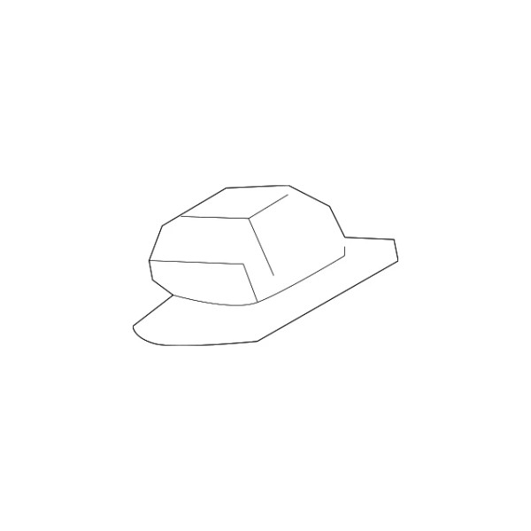 GM Genuine Parts Genuine GM Fender Liner Nut 11611523