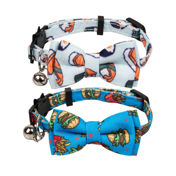 Gyapet Cat Collar Valentine's Day Love Set Pretty Heart Prints