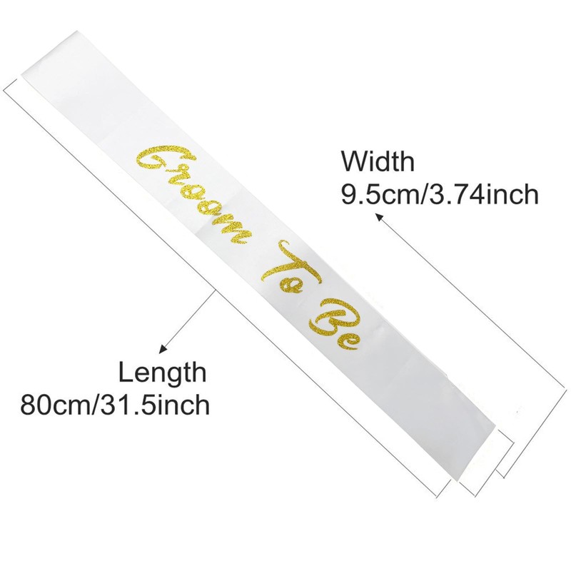 Ashaqshnglee Groom to Be Sash, Groom Sash Bachelor Party Funny