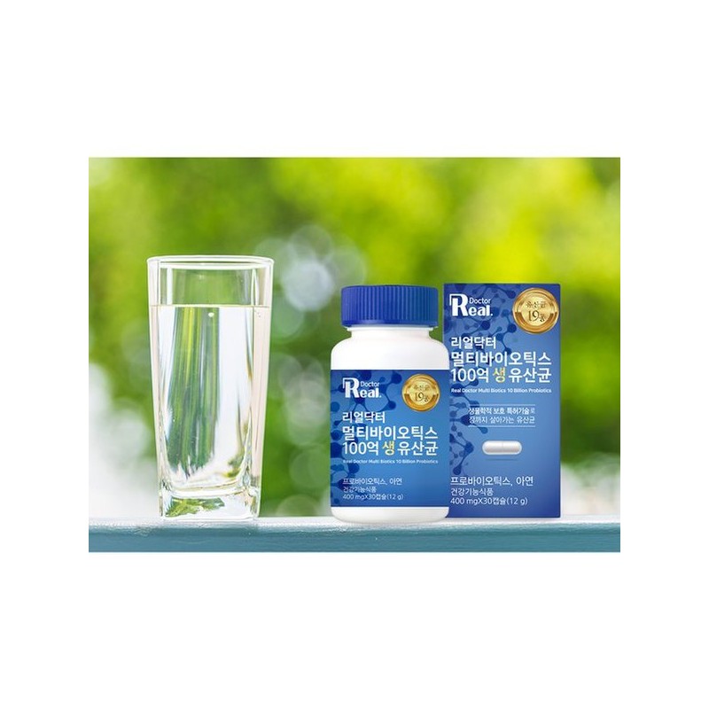 리얼닥터 포스트바이오틱스 100억 생 유산균 1병 1개월분 Real Doctor Postbiotics