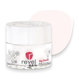 Revel Nail Dip Powder, Vivien Shade, (0.5 Ounce) Premium Color Dipping Powder for Nails, Professional French Manicure Powder, DIY Dipping Mates