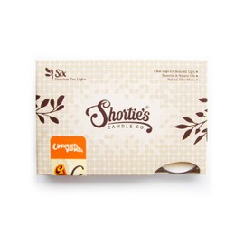 Cinnamon Vanilla Premium Tealight Candles Bulk Pack - Highly Scented with Natural Oils - 24 Beige Tea Lights - Beautiful Candlelight - Made in The USA - Bakery & Food Collection