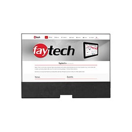 faytech 12.5" 1080p Non-Touch Lapscreen Portable Screen Monitor - Lightweight Full HD LCD Monitor Panel, Perfect as a Second Screen for Work, Travel, and Home or Raspberry Pi/Arduino