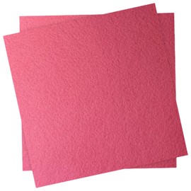 YHOLSDAS 12" x 12" Felt Fabric Sheets for Crafts, Squares Felt Paper for Sewing Craft, 1mm Thick, 2pcs, Non-Woven Felt Fabric for Sewing Patchwork Material