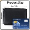 Oruola 3pcs Small Change Purse,Portable PU Change Purse,12 x 8cm/4.72