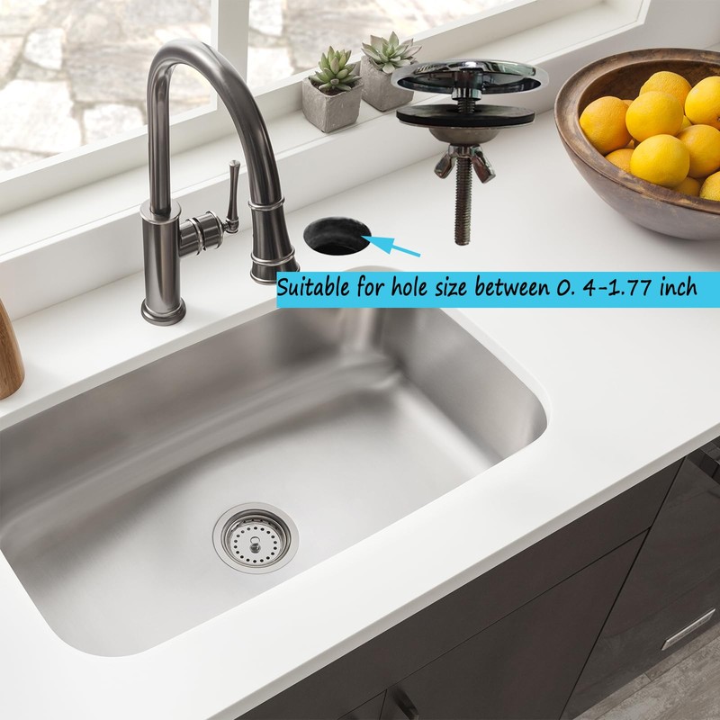 2 Inch Kitchen Sink Hole Cover,Faucet Hole Cover Stainless Steel