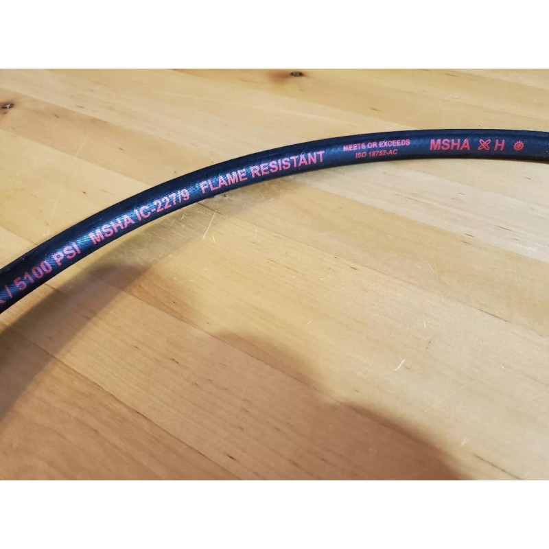 Terramite T5B T5C Hydraulic Hose 1/4" x 83" Long #