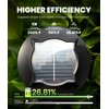 BITPOTT Solar Lights Outdoor Waterproof, 8 Pack Solar Pathway Lights