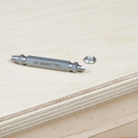 Trend 4-Piece Grabit Screw Extractor Set, Remove Damaged Screws and Bolts Effortlessly, GRAB/SE2/SET