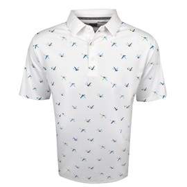 Callaway Golf All Over Birdie Polo Bright White Medium