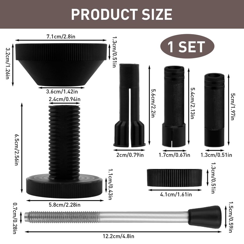 SopwMap Universal Clutch Centering Tool Set for Cars, Clutch Centering