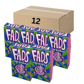 Fyna Fads Fun Sticks 15g - 12 Pack