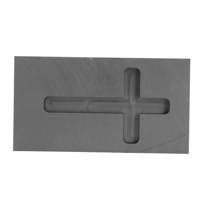 Cross Graphite Ingot Mold High Purity Prevent Corrosion Metal Casting