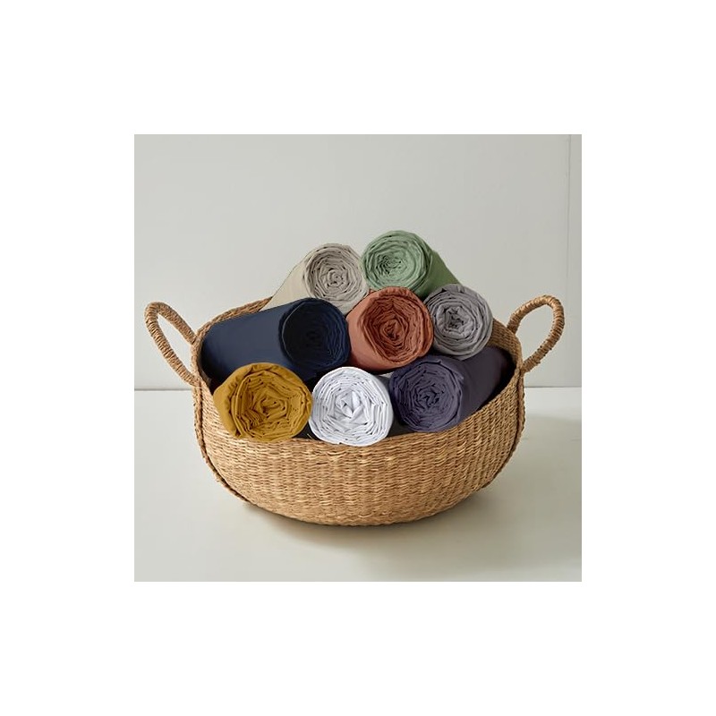 Duquennoy & Lepers - Fitted Sheet 30 cm - Percale