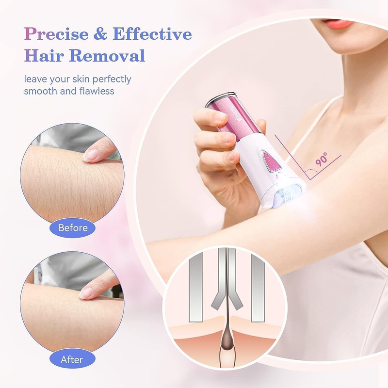 Mini Epilator, Facial Hair Remover for Women