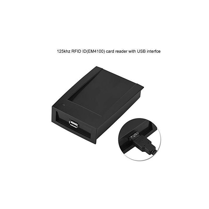 Lector de tarjetas RFID, Lector RFID, No necesita controlador, Oficina