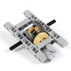 Technical Building Blocks Frame Differential Combined Gear Differential Wheels Compatible