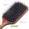 Kent LPB1 Large Paddle Cushioned Hair Brush - Grooming, Detangling,