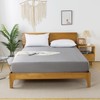 bienDo Fitted Sheet 100 x 200 cm, Grey, Bamboo, 35