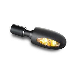 Kellermann Motorrad Blinker E geprüft BL 1000 LED Lenkerendenblinker schwarz, Unisex, Multipurpose, Ganzjährig