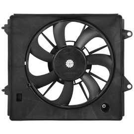 AZHZ Right Side Cooling Fan Assembly 611480 Electric Cooling Fan for Honda for Fit 2015-2020