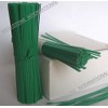 Weststone Brand - 200pcs Plastic twist ties, 5"x 5/32", Green,