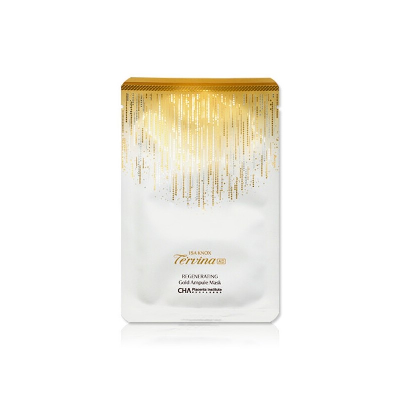ISA KNOX Tervina Regenerating Gold Ampoule Mask / 이자녹스 테르비나