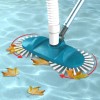 Unbranded Mainstays Teal & Gray Pool Vacuum with Rotative Brushes