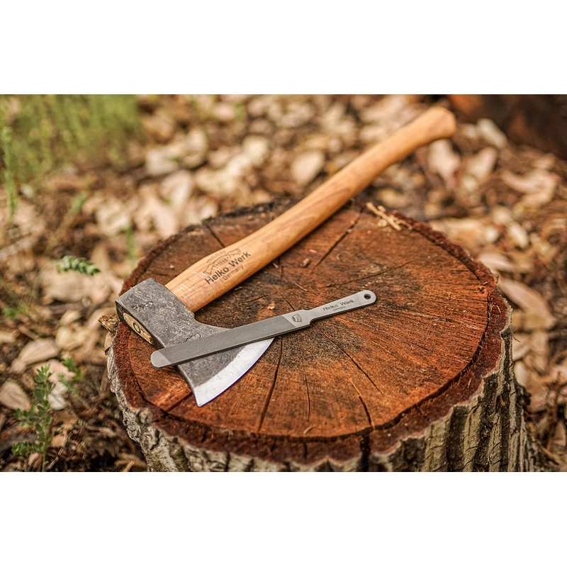 1844 Helko Werk Germany Dual Sided Axe Sharpening File -