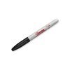 SHARPIE Rotuladores permanentes industriales, punta fina, negro, caja de 12